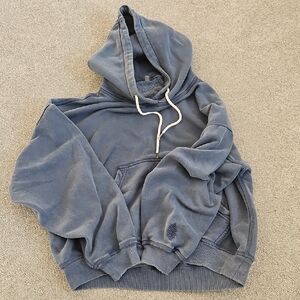 Free People Blue Hoodie